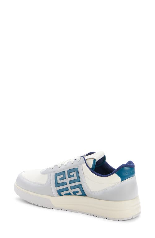 Shop Givenchy G4 Low Top Sneaker In White/blue