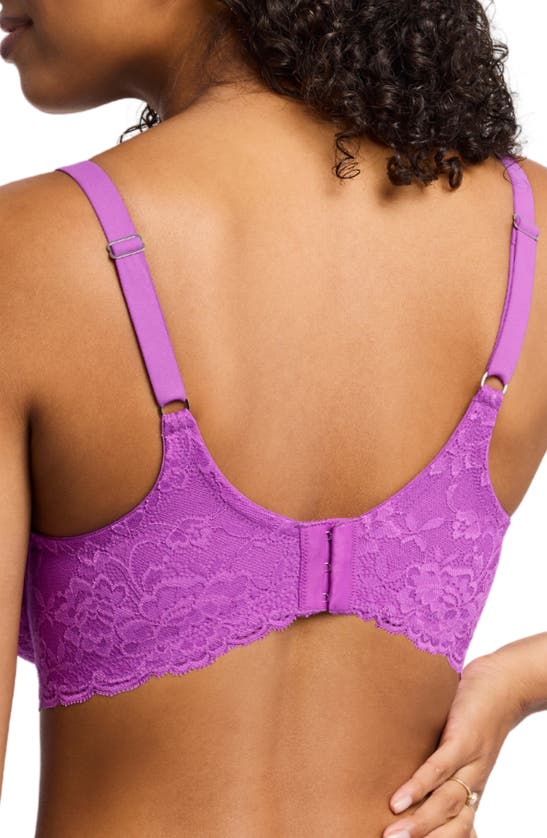 Shop Montelle Intimates Montelle Intimate Muse Full Cup Lace Bra In Dahlia