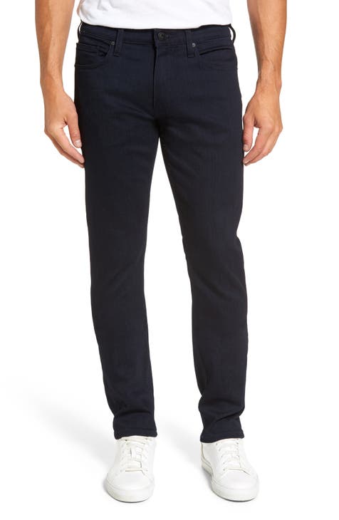 PAIGE Men's Stafford Transcend Knit Slim Fit Trouser Pant, Iced Indigo, 28  : : Clothing, Shoes & Accessories