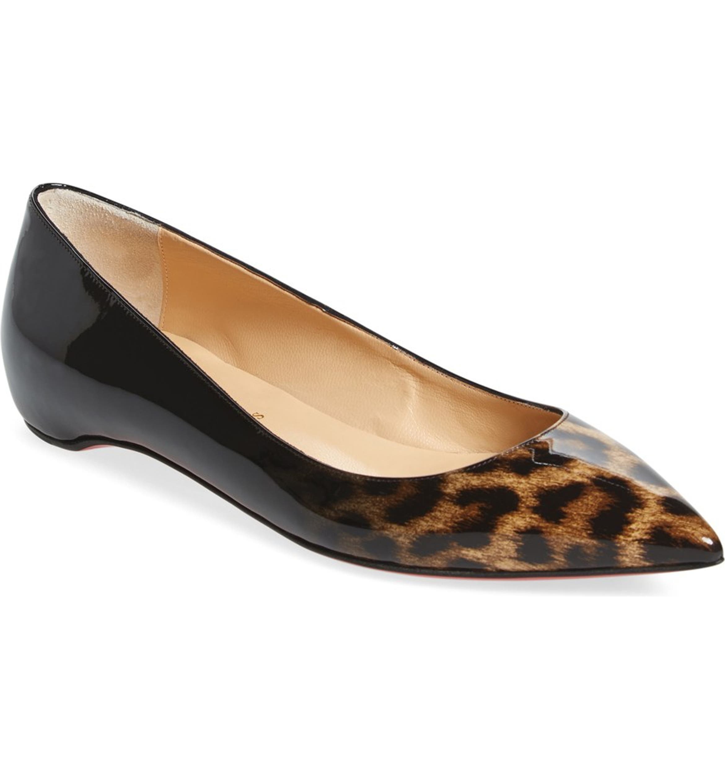 Christian Louboutin 'Pigalle Follies' Pointy Toe Flat | Nordstrom