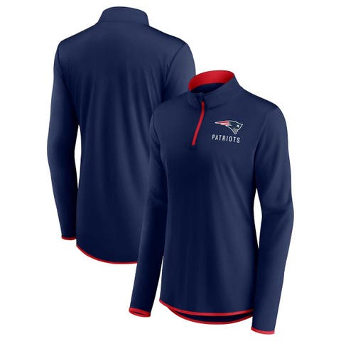 Women's Fanatics Branded Navy/Red New England Patriots Plus Size True to  Form Lace-Up V