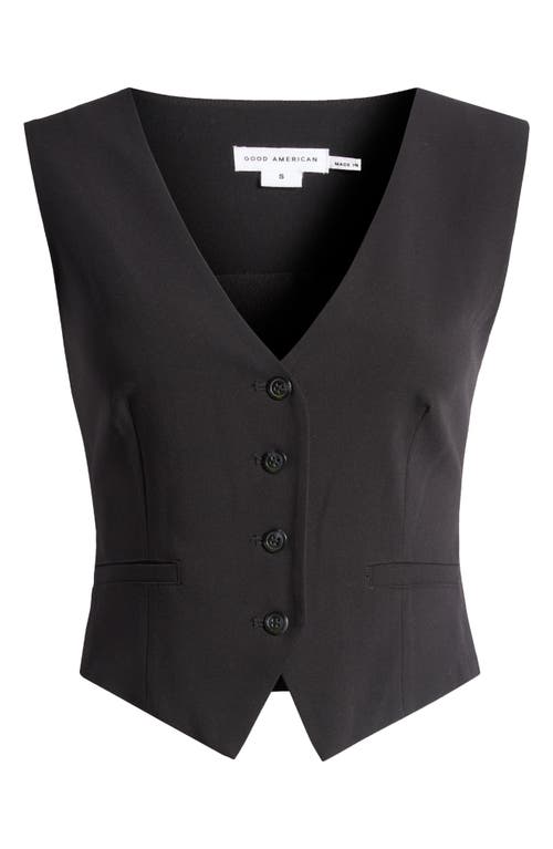 GOOD AMERICAN GOOD AMERICAN SUITING VEST