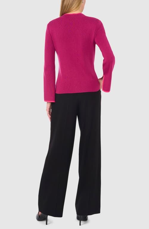 HALOGENR HALOGEN(R) MOCK NECK RIB PULLOVER 