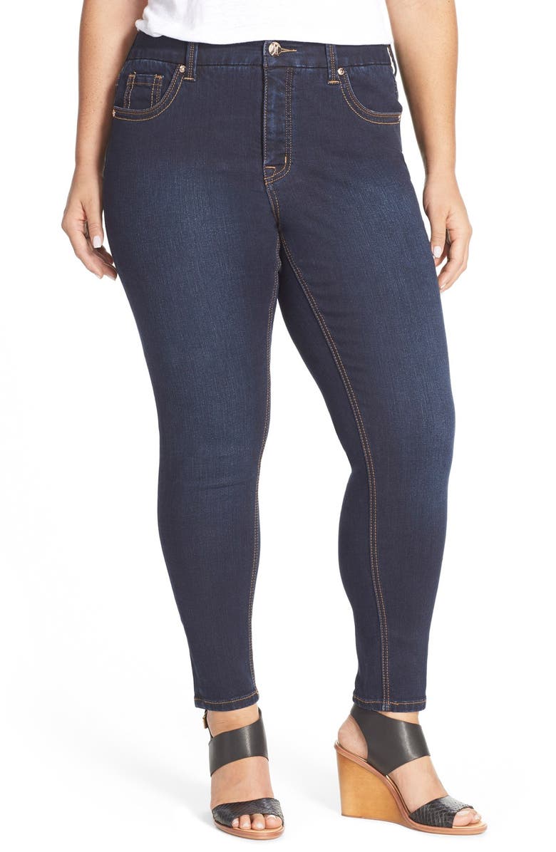 Melissa McCarthy Seven7 Stretch Slim Leg Jeans (Plus Size) | Nordstrom