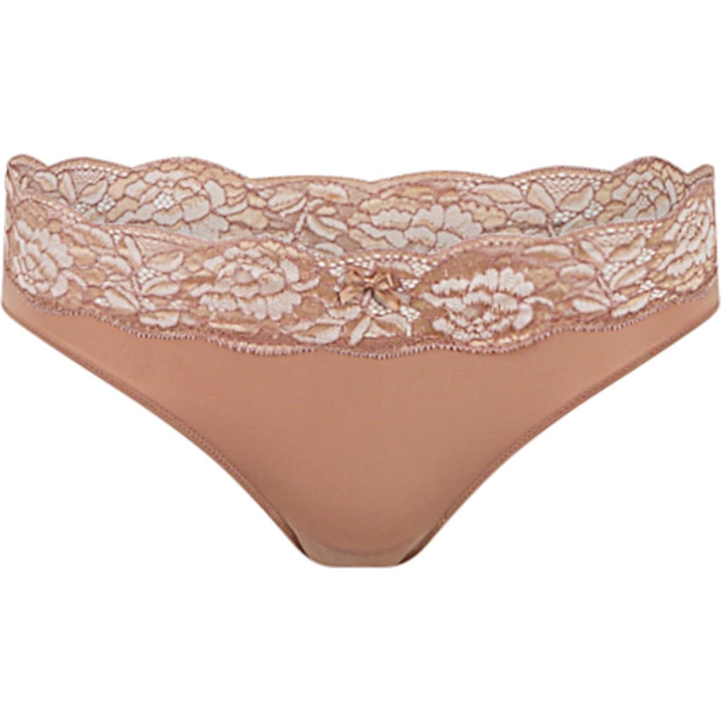 Adore Me Jaya Bikini Panties In Medium Beige