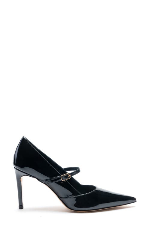 Bruno Magli Prima Pointed Toe Mary Jane Pump In Black Patent