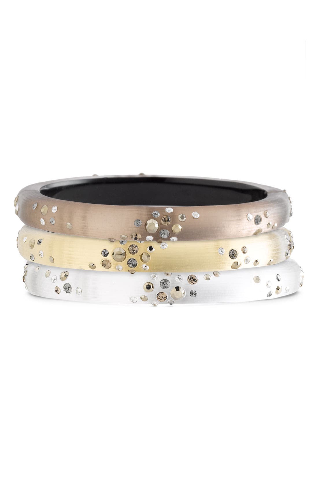 Alexis Bittar 'Smoky Dust' Small Hinged Bracelet (Nordstrom Exclusive
