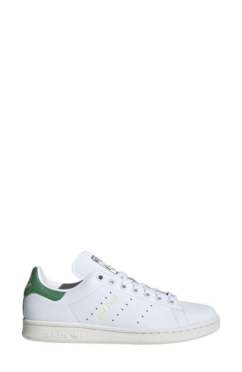 Shop Adidas Originals Adidas Primegreen Stan Smith Sneaker In White/preloved Green/yellow