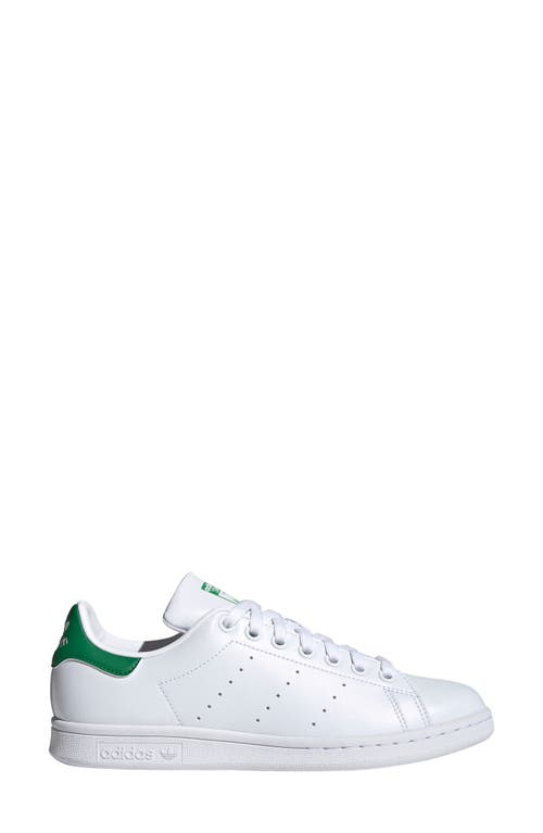 Shop Adidas Originals Adidas Primegreen Stan Smith Sneaker In White/green/white