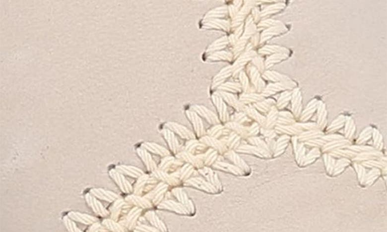 Shop Frye Pipa Crochet Platform Sandal In Ivory