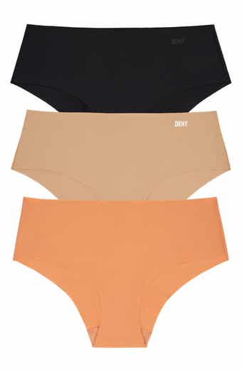 DKNY Seamless Litewear Cut Anywhere Hipster Panty in Brown
