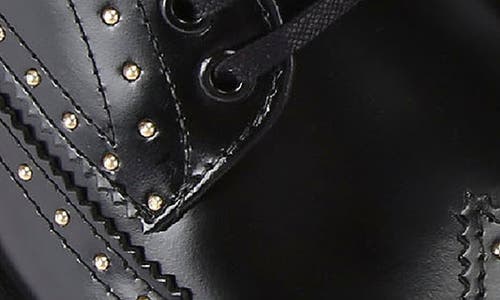 Kurt Geiger London Drayton Stud Derby In Charcoal