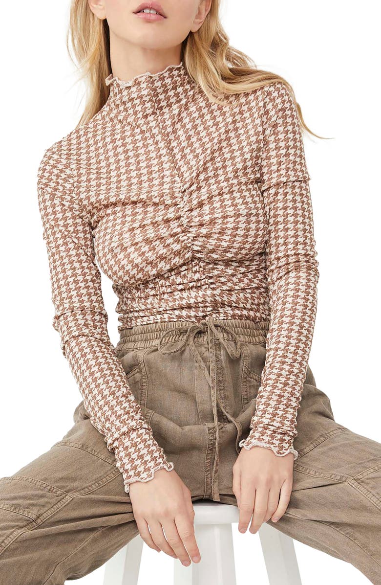 Free People Little Crush Long Sleeve Mock Neck Top Nordstrom Free People Little Crush Long Sleeve Mock Neck Top Nordstrom