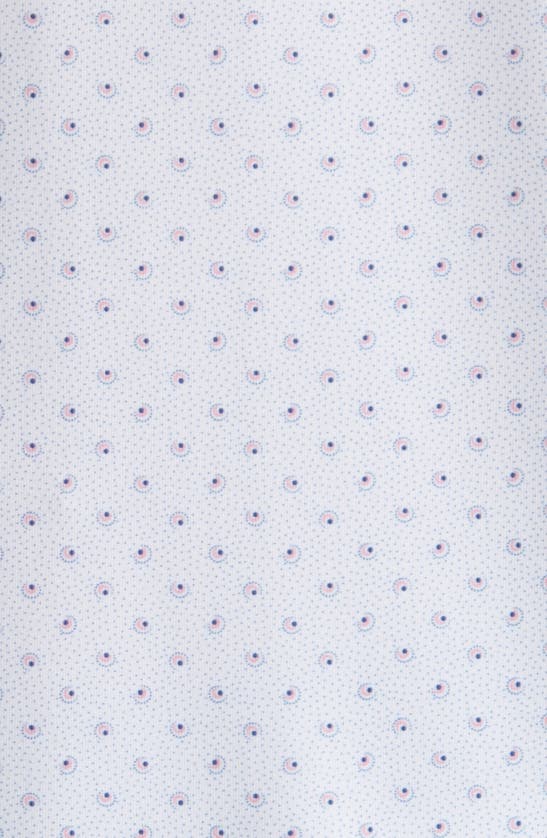 Johnnie-o Crete Neat Print Prep-formance Polo In Paloma