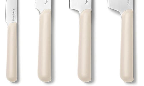 Caraway 5-piece Knife Set In Cream