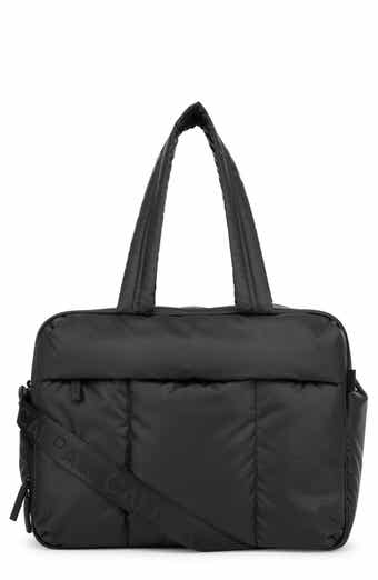 BÉIS 'The Weekender' in Black - Black Overnight Bag & Travel Weekend Bag