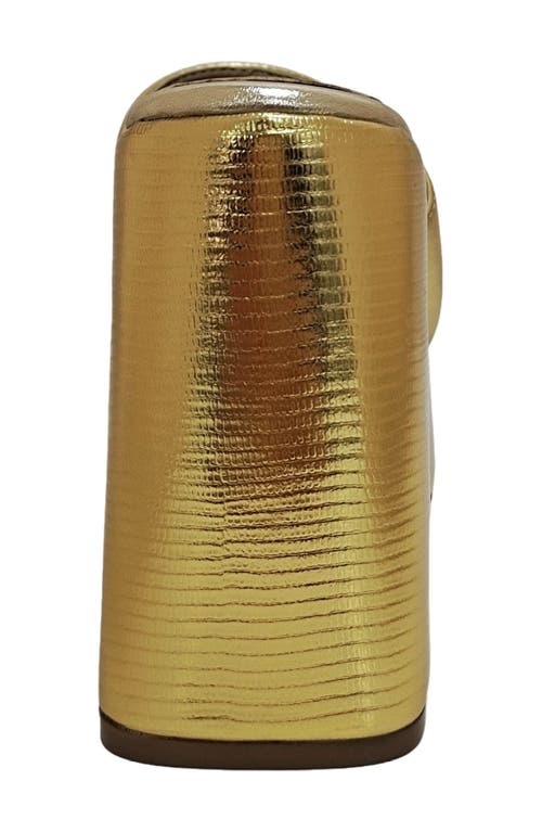Ninety Union Porto Platform Sandal In Gold