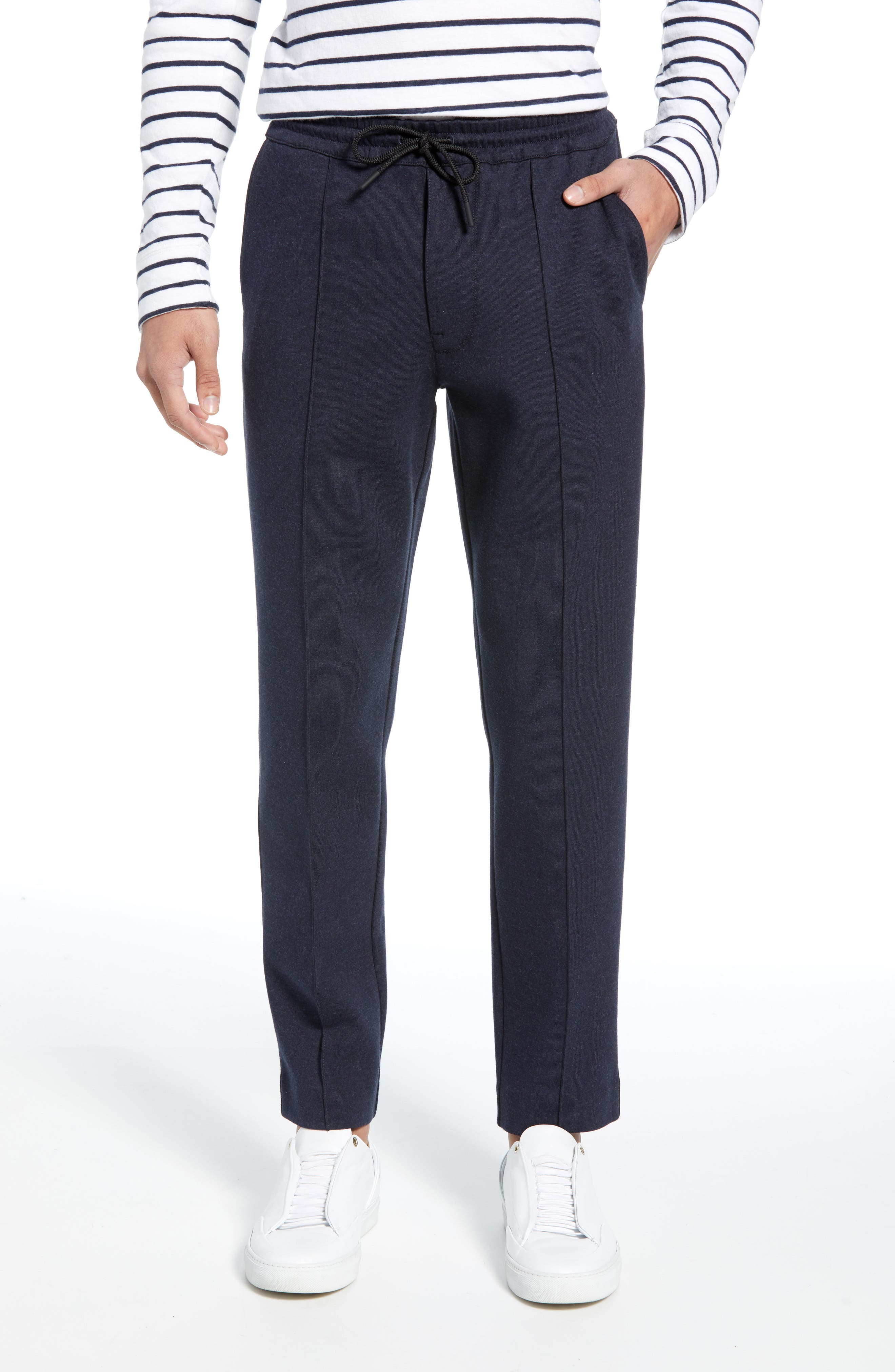 Club Monaco Piped Sweatpants, Blue