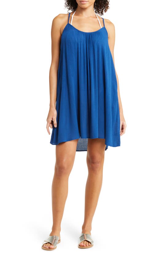 Elan Cover-up Slipdress In Royal