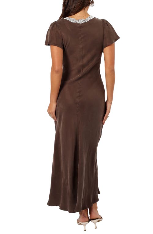 Petal And Pup Petal & Pup Kathryn Maxi Dress In Brown