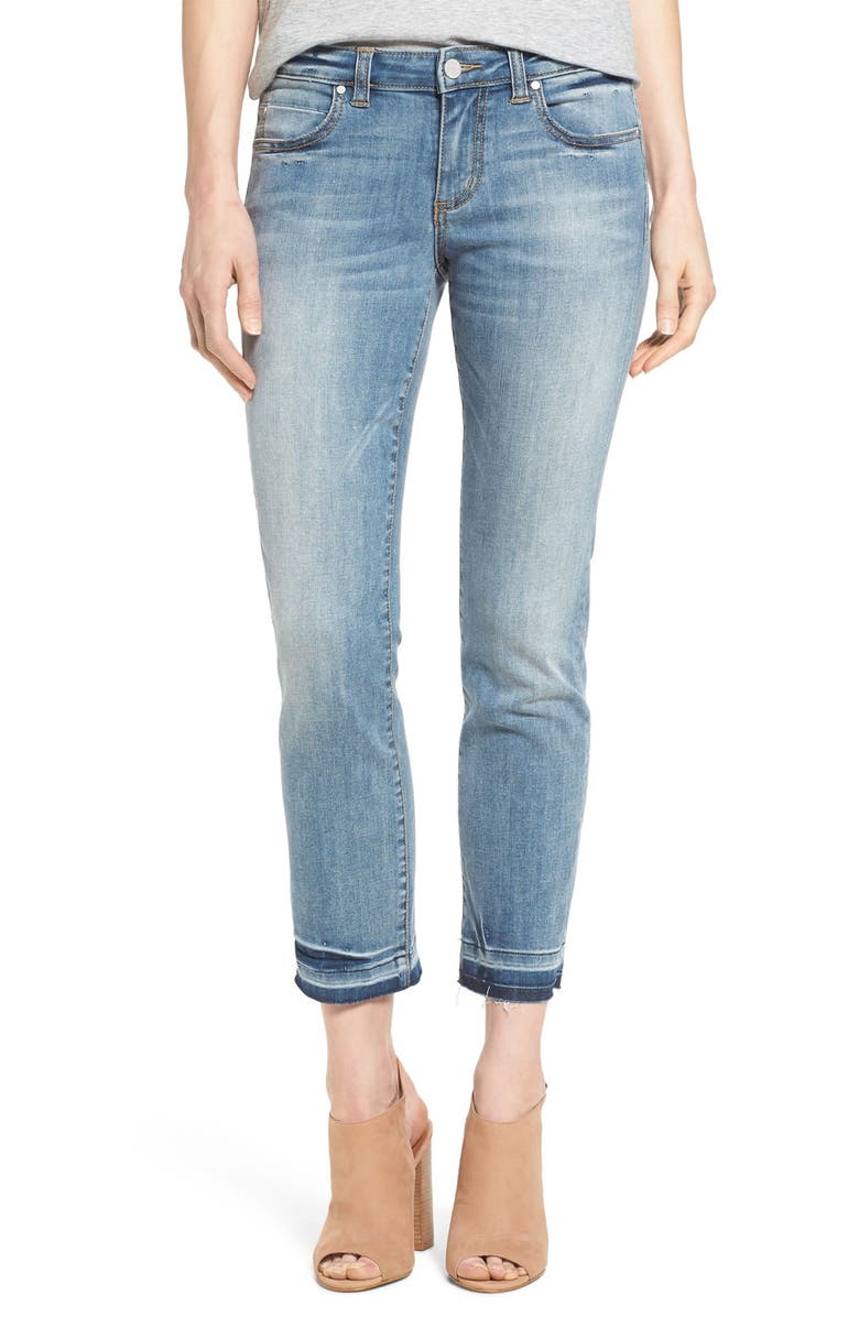 Caslon® Release Hem Stretch Ankle Jeans (Regular & Petite) | Nordstrom