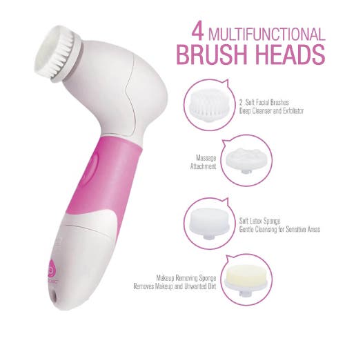 Pursonic Advanced Facial And Body Cleansing Brush In Pink