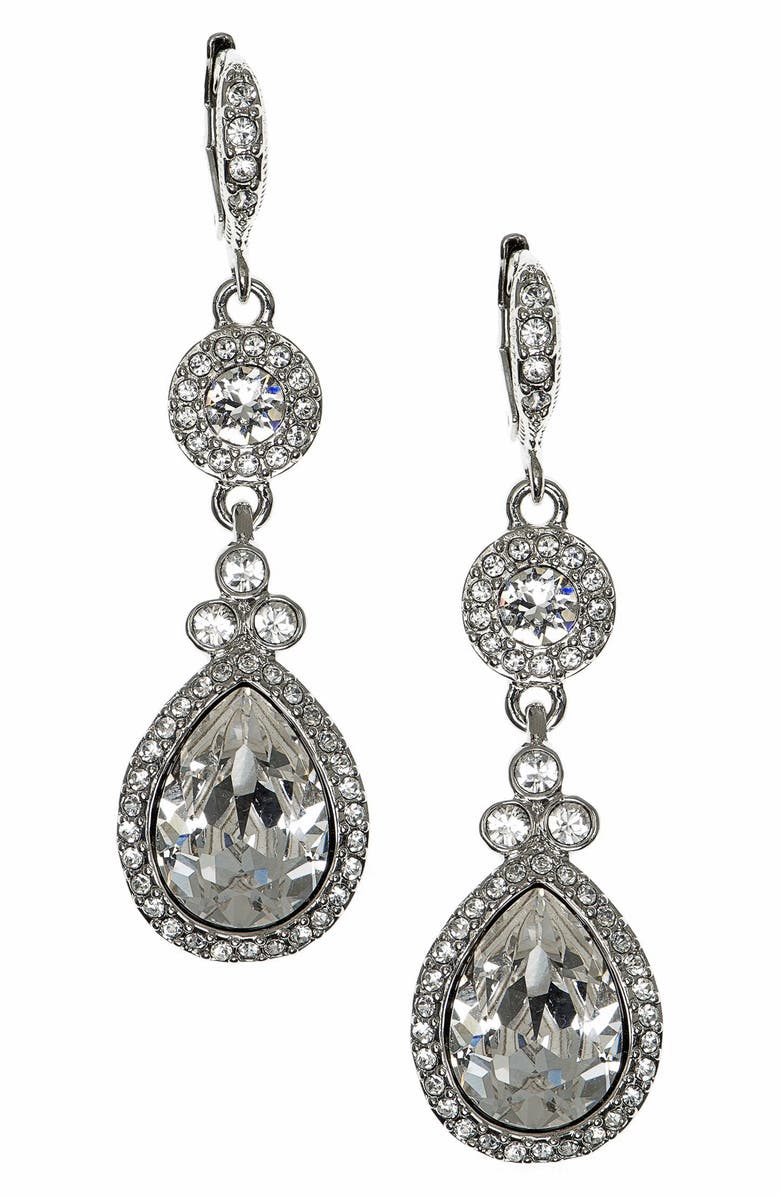 Givenchy Pavé Double Drop Earrings | Nordstrom