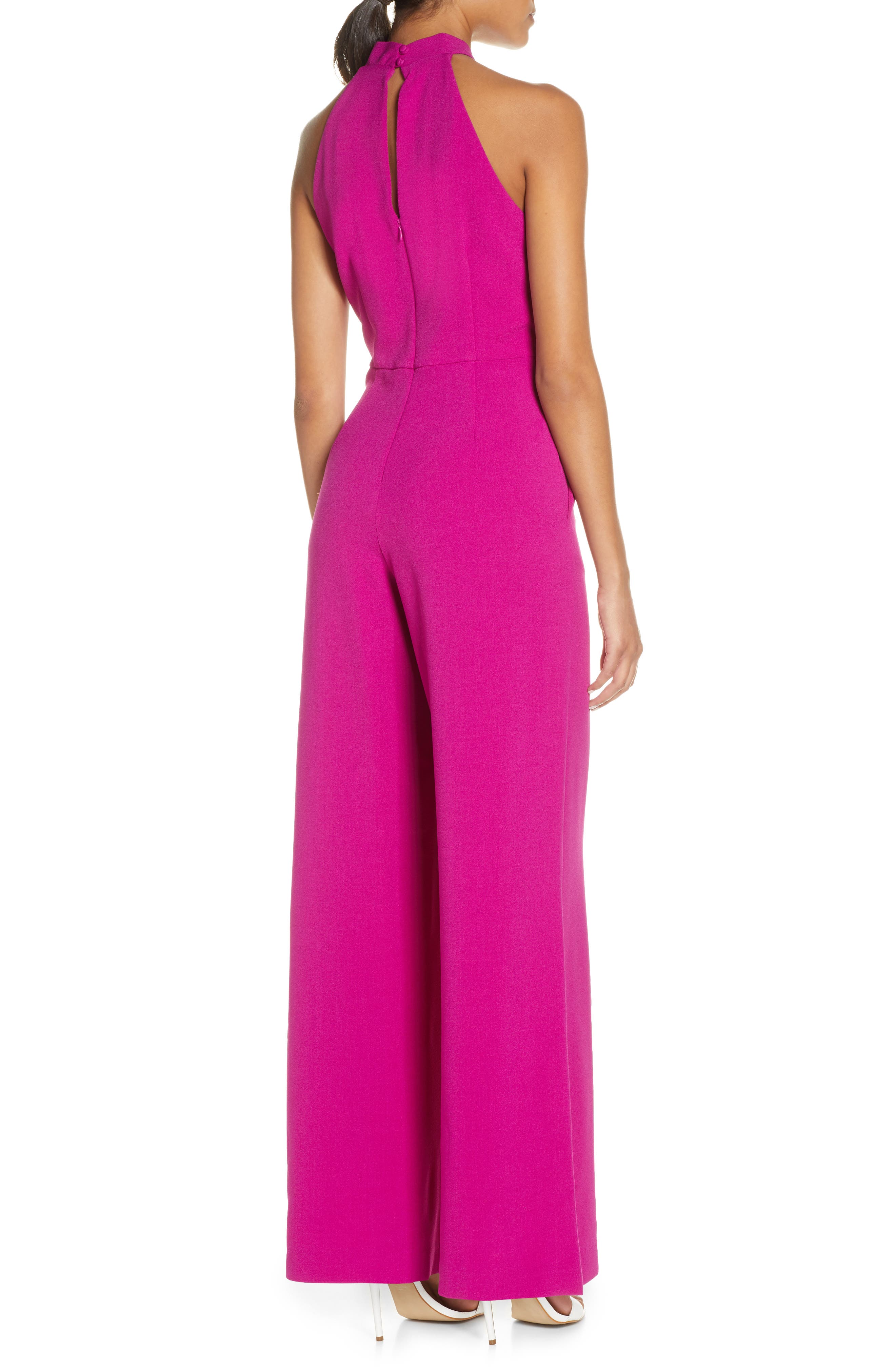 halter wide leg jumpsuit julia jordan