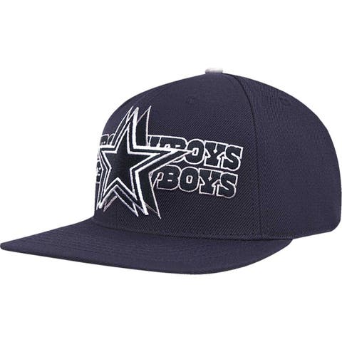 Men's Columbia Navy Dallas Cowboys PFG Mesh Snapback Hat