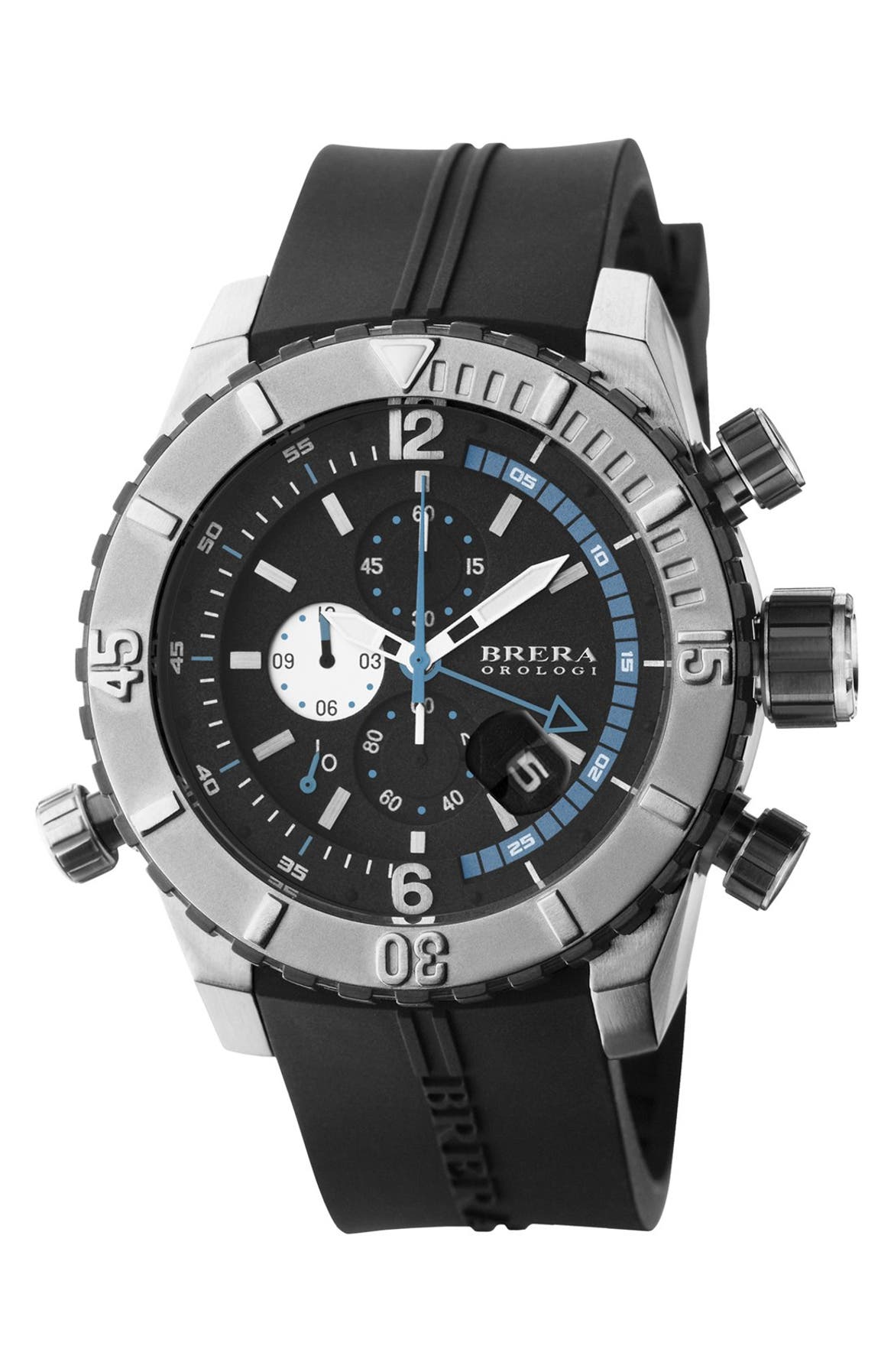 Brera 'Sottomarino' Chronograph Diver Watch, 48mm | Nordstrom