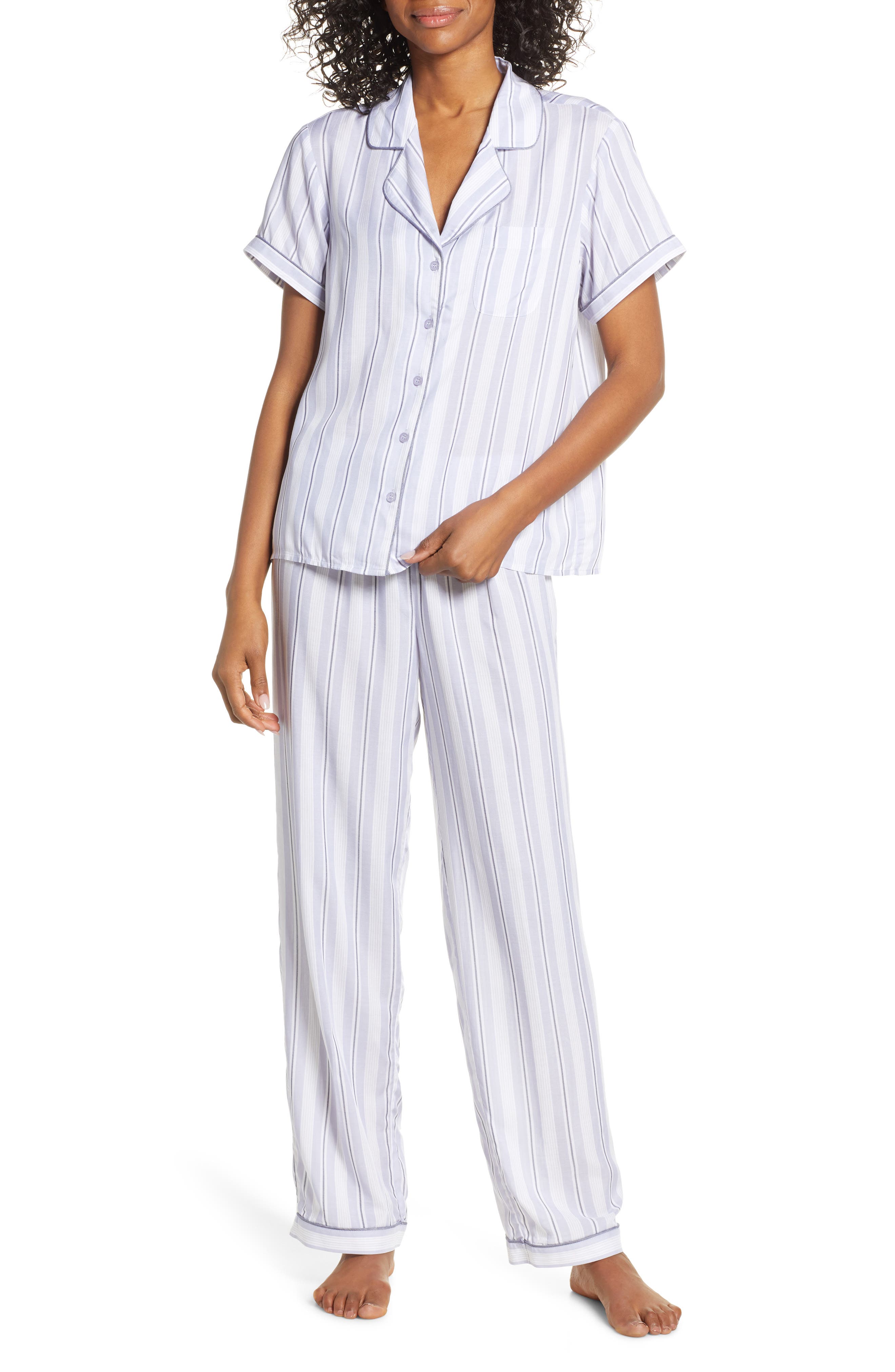 Nordstrom Lingerie Sweet Dreams Pajamas, Purple