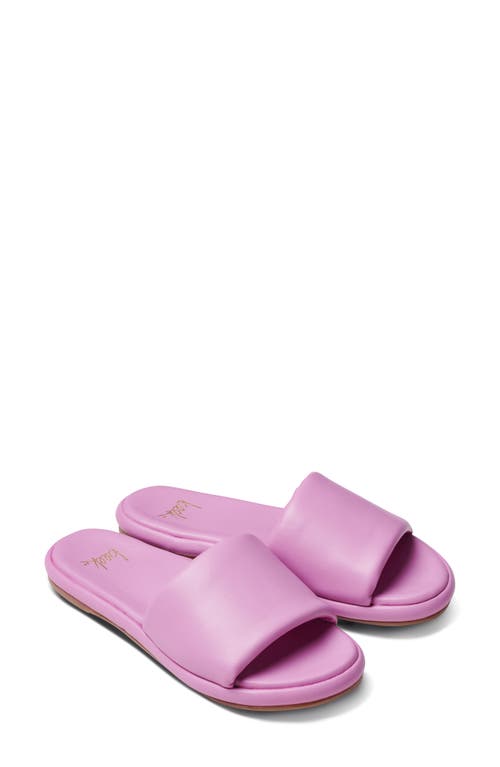 Shop Beek Puffbird Slide Sandal In Lilac