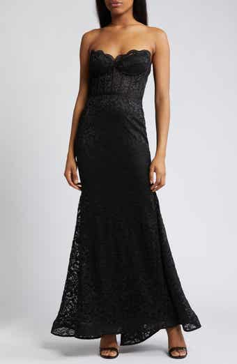 HOUSE OF CB Lace Corset Gown