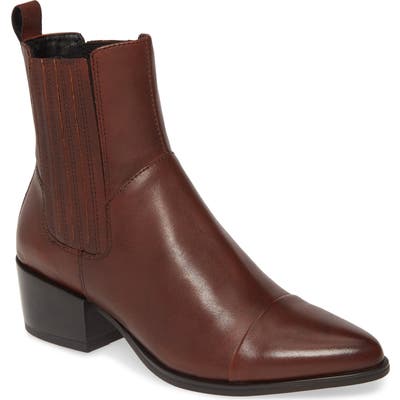Vagabond Shoemakers Marja Cap Toe Bootie - Brown