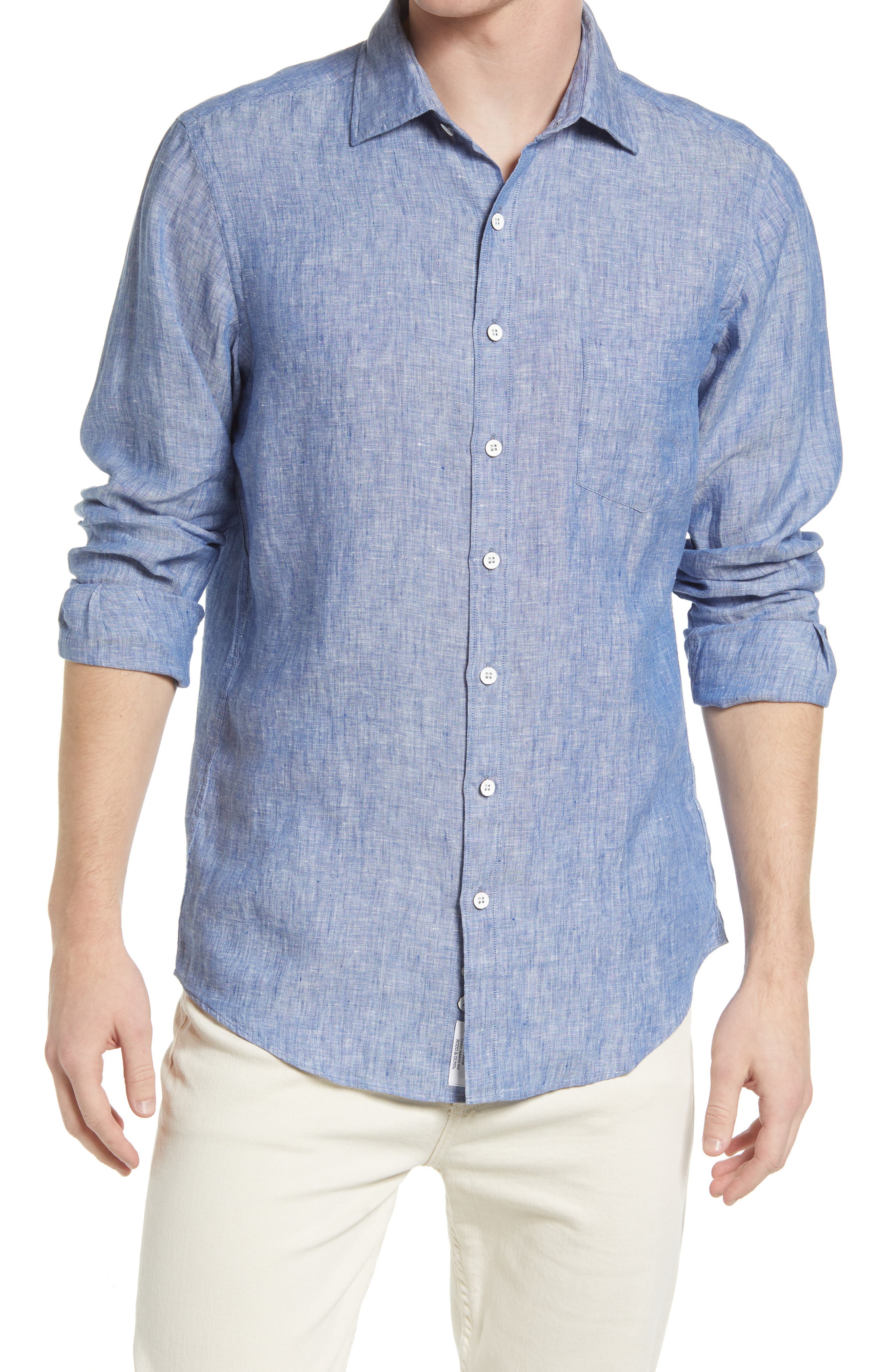 Rodd & Gunn Seaford Linen ButtonUp Shirt Nordstrom