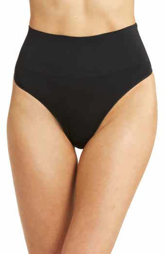 Spanx Shaping Satin Seamless Thong Underwear 40063R