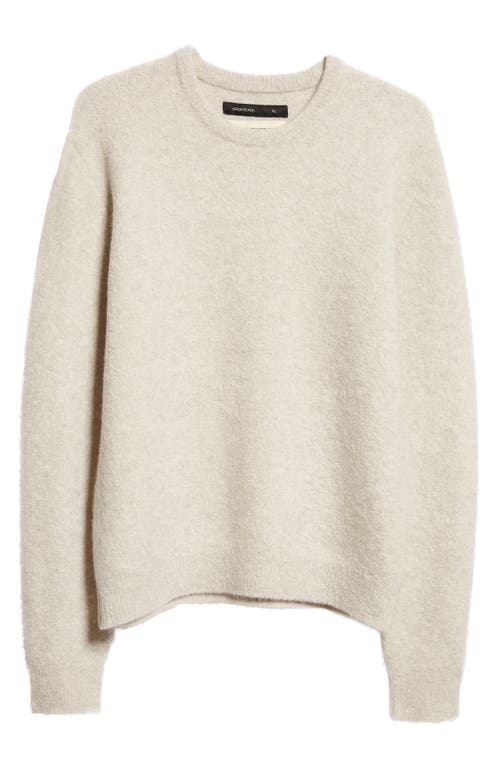 Mini Crewneck Cashmere Sweater in Natural