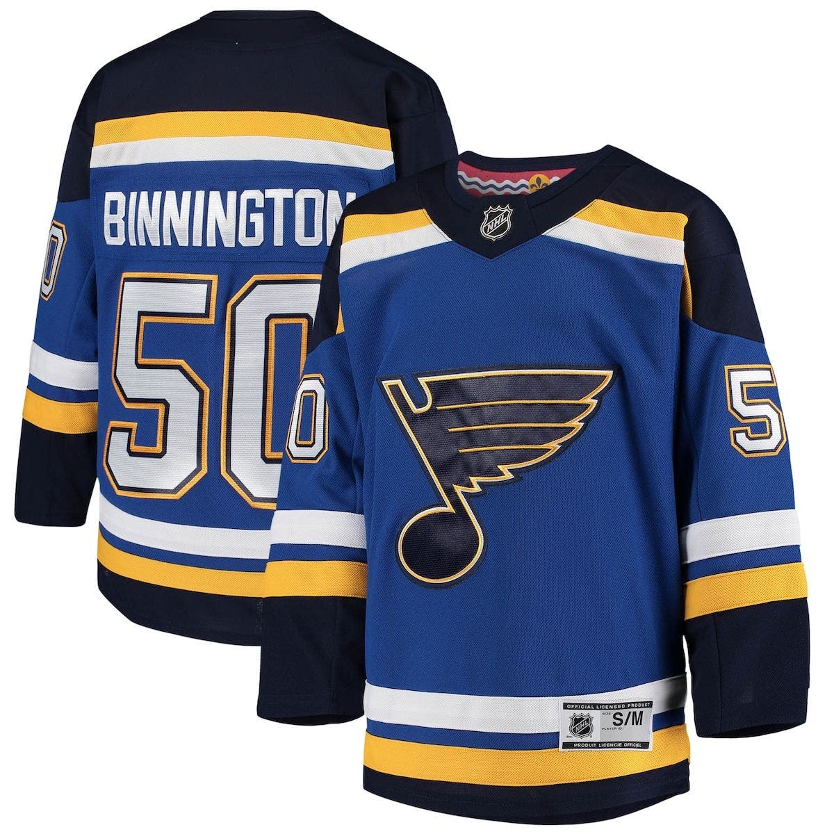 binnington jersey youth