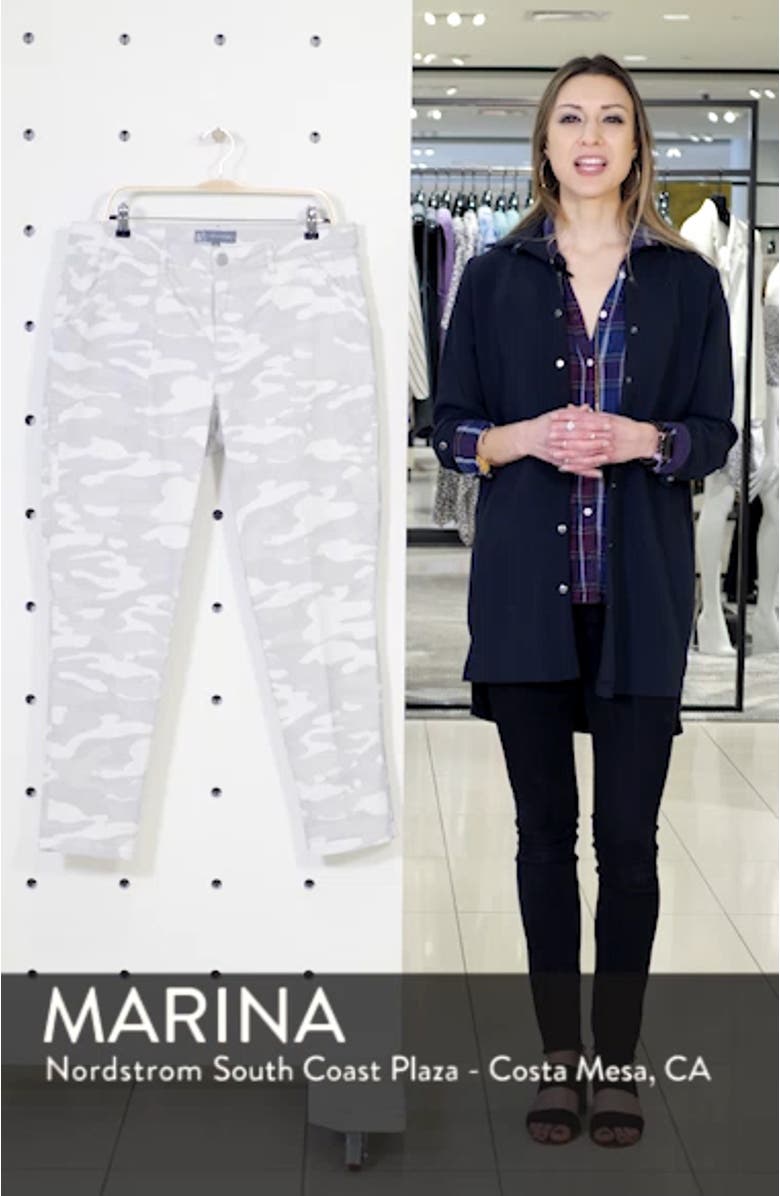 Flex-ellent High Waist Stretch Cotton Cargo Pants, sales video thumbnail