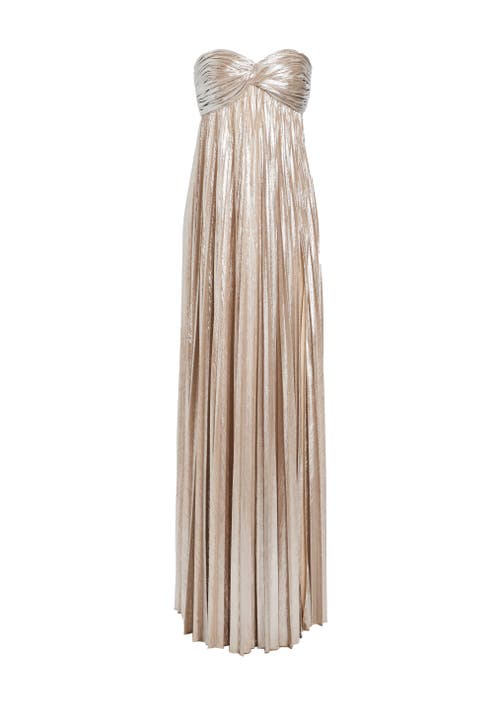 Shop Retroféte Retrofête Zoa Dress In Champagne