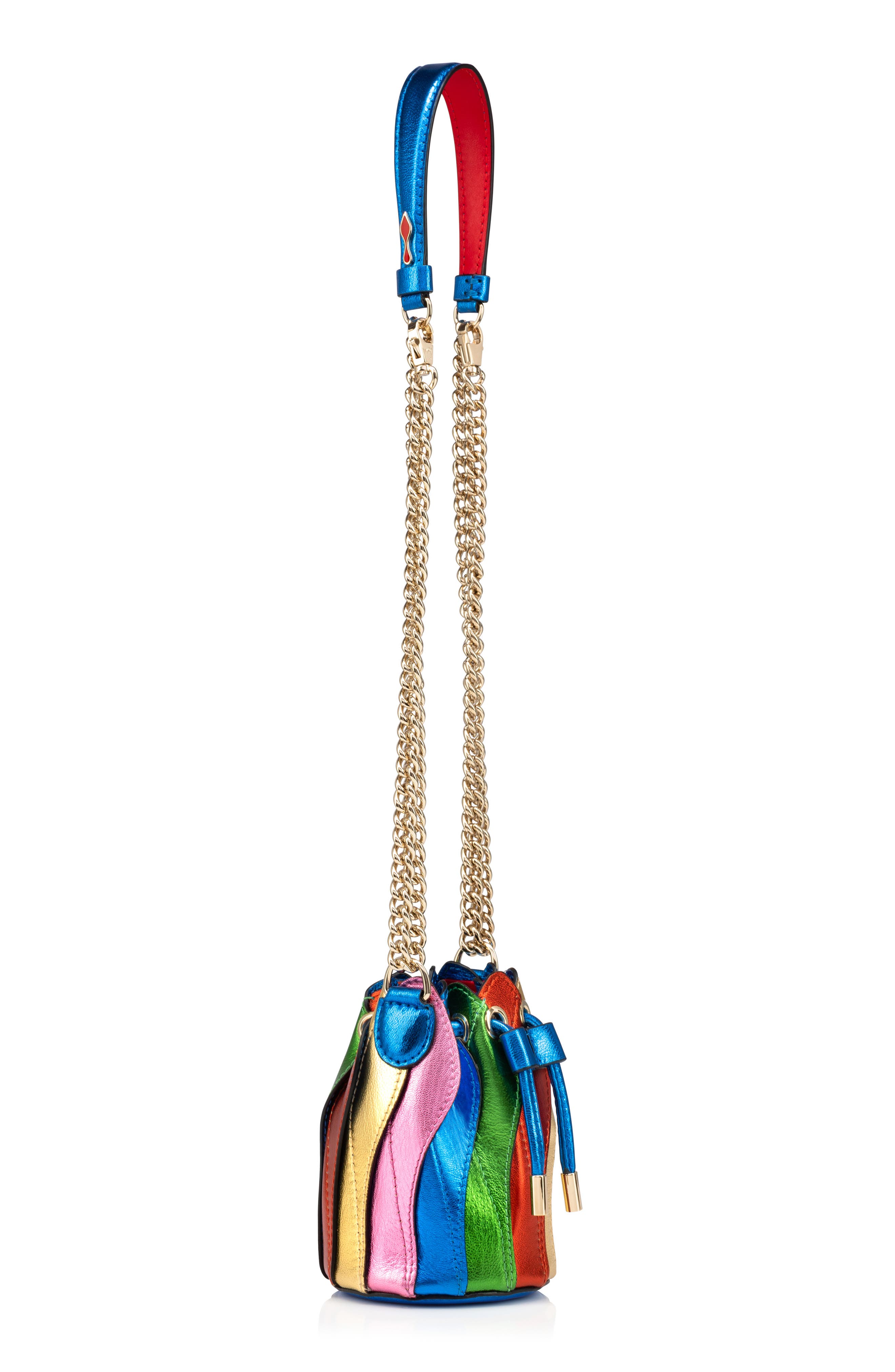 christian louboutin black purse