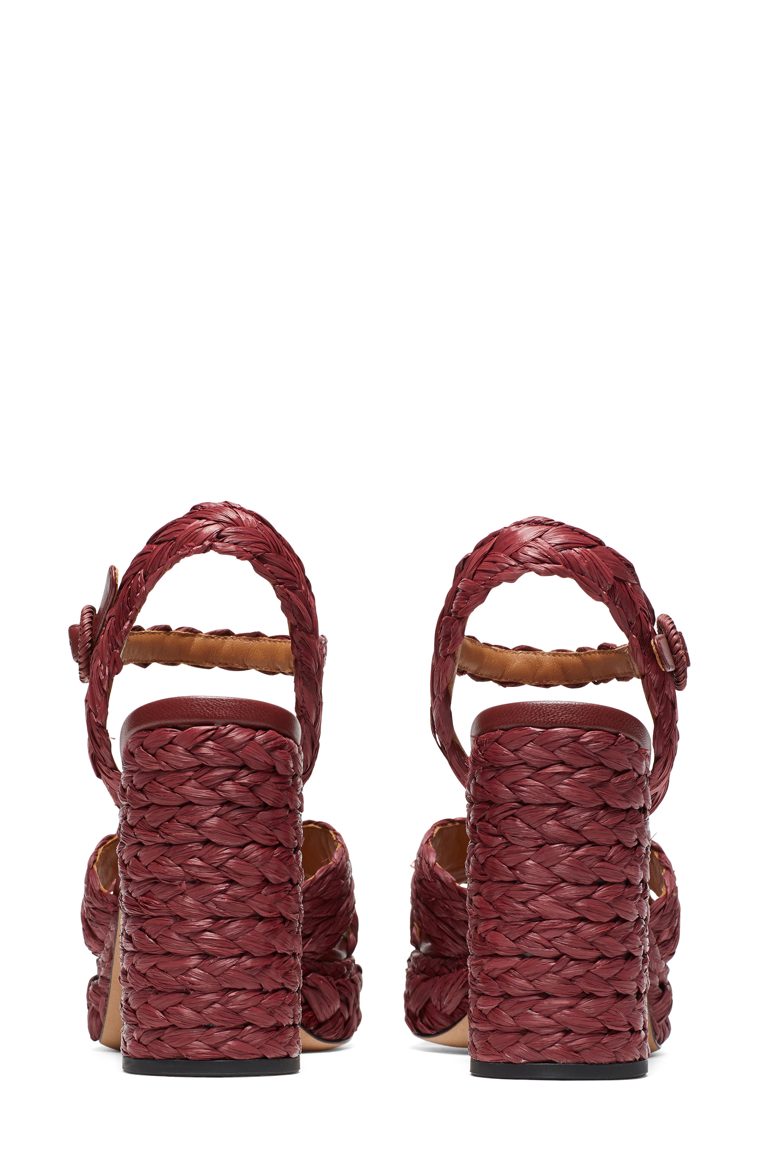 kate spade disco raffia platform sandals