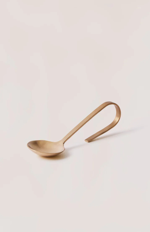 Shop Fleck Loop Spoon In Bronze