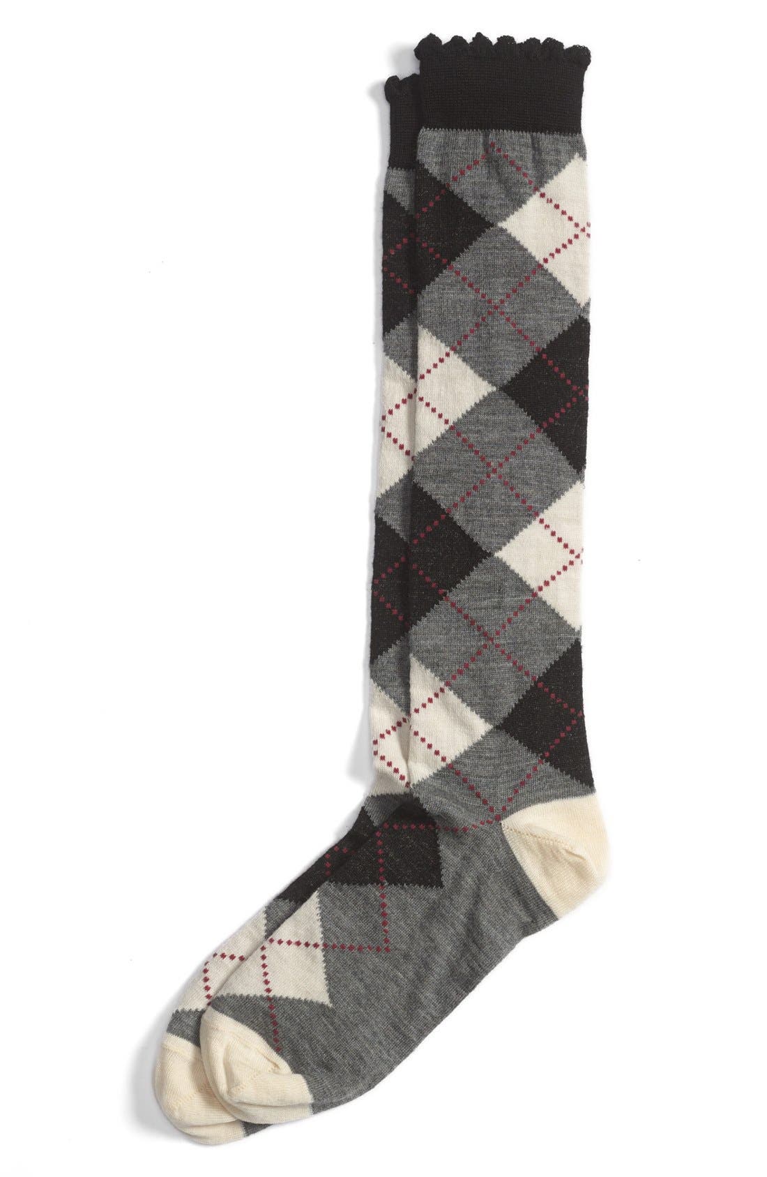 Nordstrom Argyle Merino Wool Knee High Socks Nordstrom