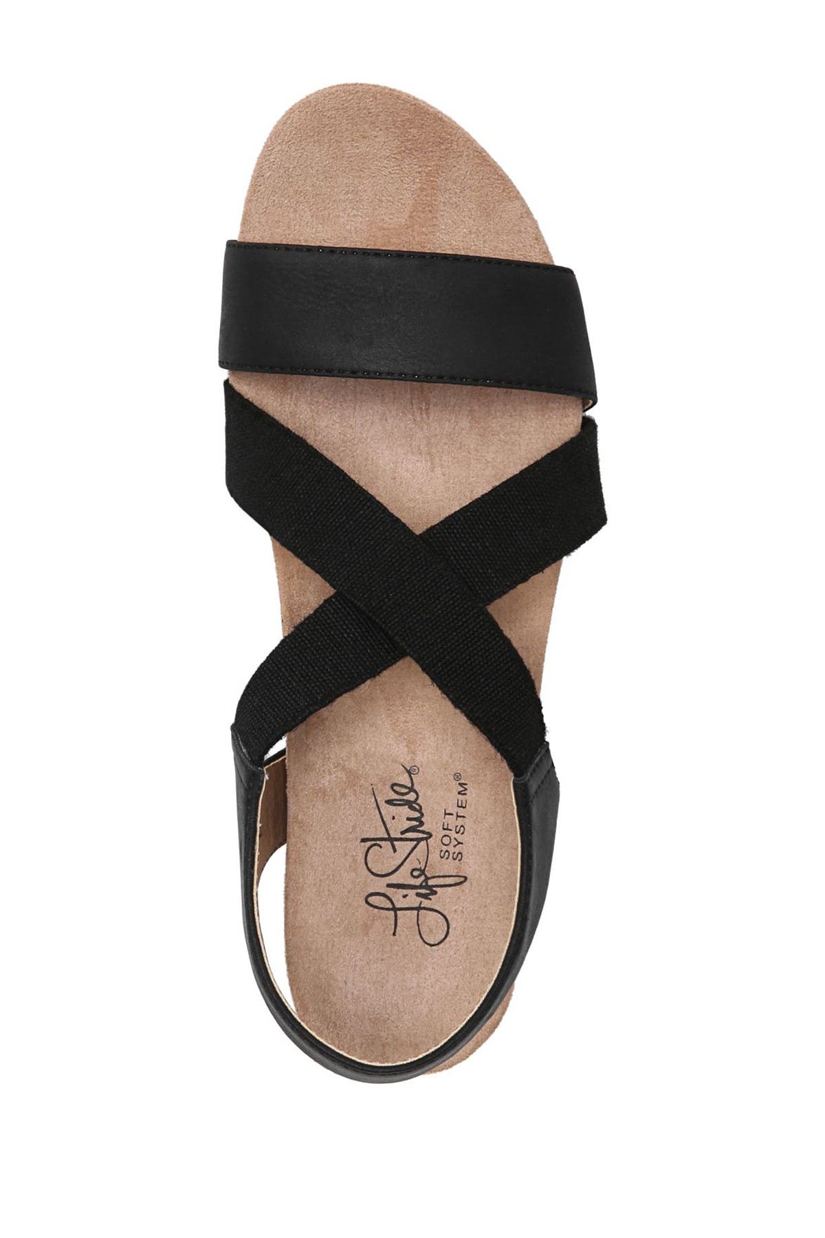 lifestride mexico wedge sandal