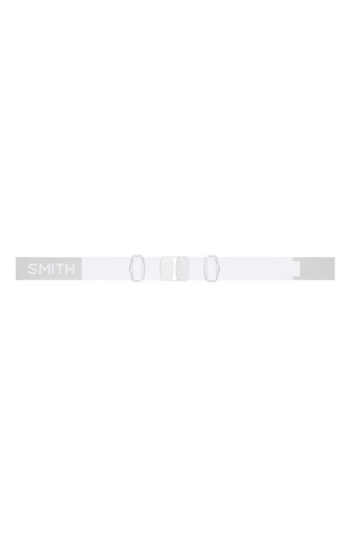 Shop Smith 4d Mag 184mm Snow Goggles In White Vapor/rose Gold