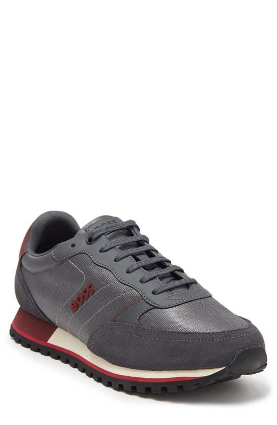 Hugo Boss Parkour Runn Nymx Sneaker In Grey