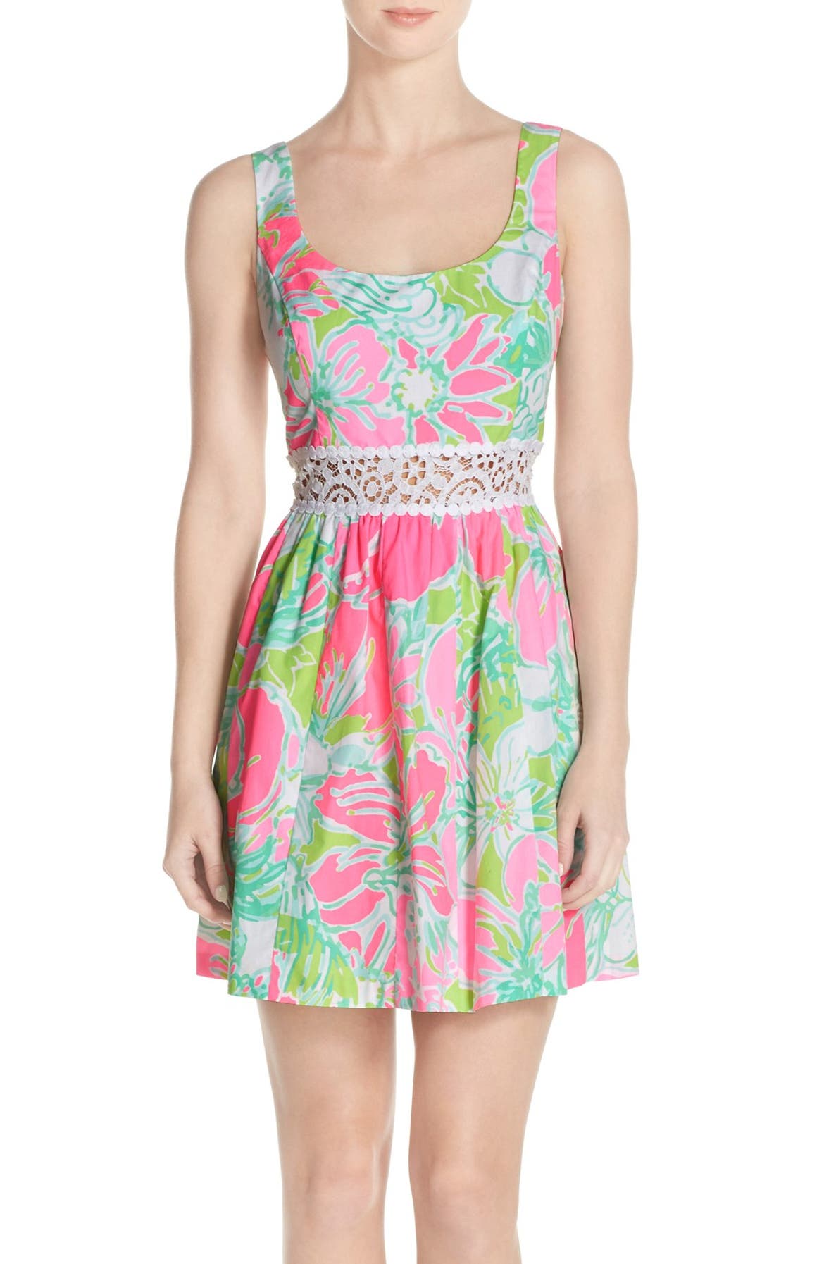 Lilly Pulitzer® 'Rosemarie' Cotton Fit & Flare Dress | Nordstrom