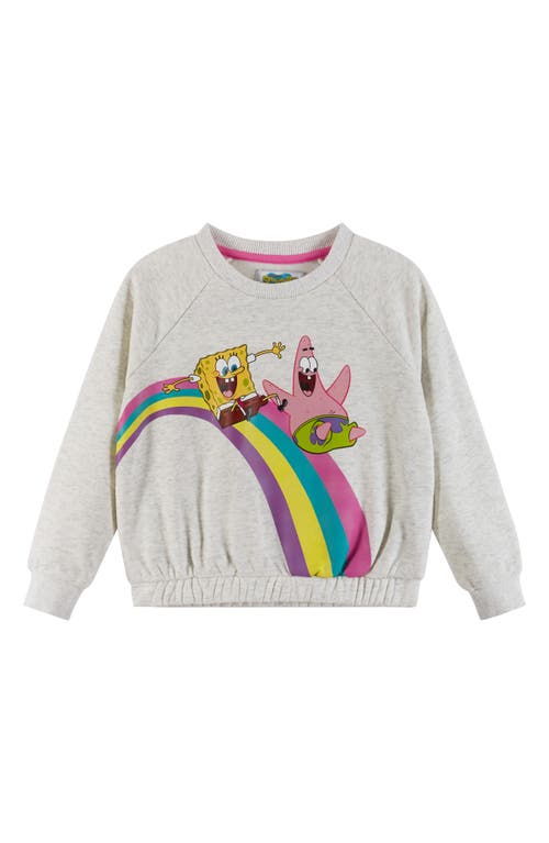 ANDY & EVAN ANDY & EVAN KIDS' SPONGEBOB PINEAPPLE DRESS & SWEATSHIRT SET