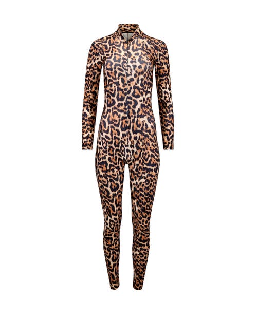 Shop Adore Me Leopard Bodysuit In Brown